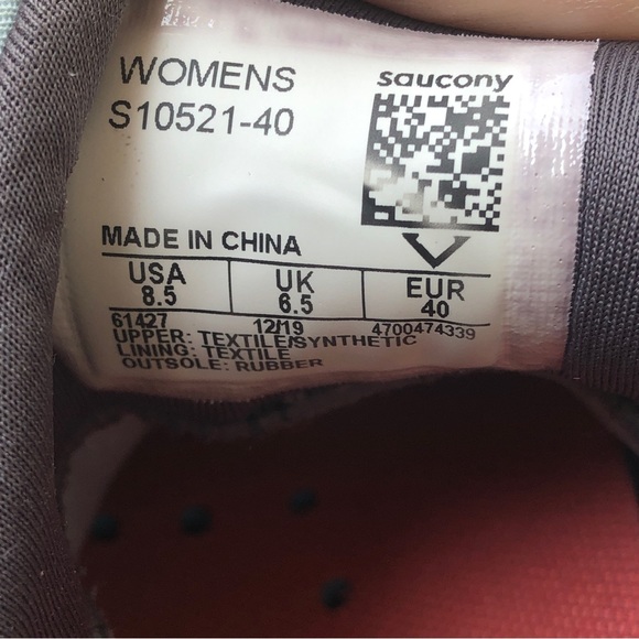 Women's 8.5 Saucony Mad River Trail Running Shoes Hiking Trail Outdoor Runners - Picture 13 of 13